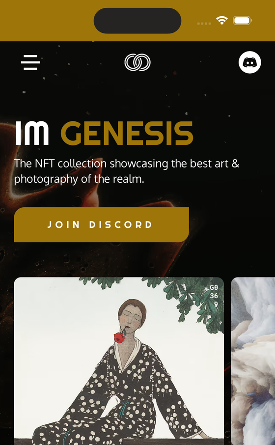 IM Genesis mobile preview